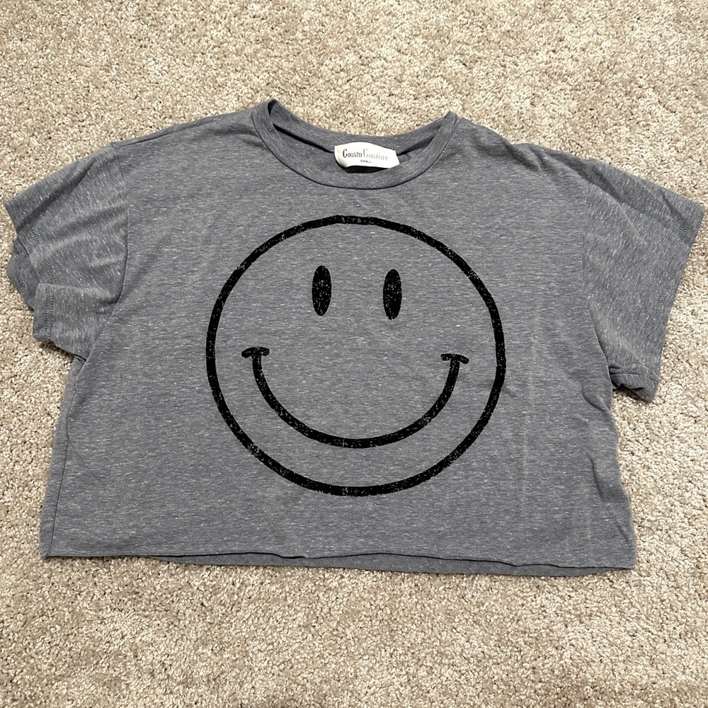 Purple Smiley Shirt